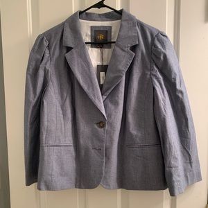 Chambray blazer
